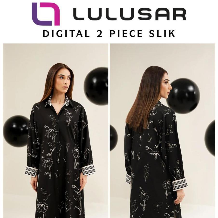 Lulusar 2-Piece Premium Digital Silk Top and Trouser