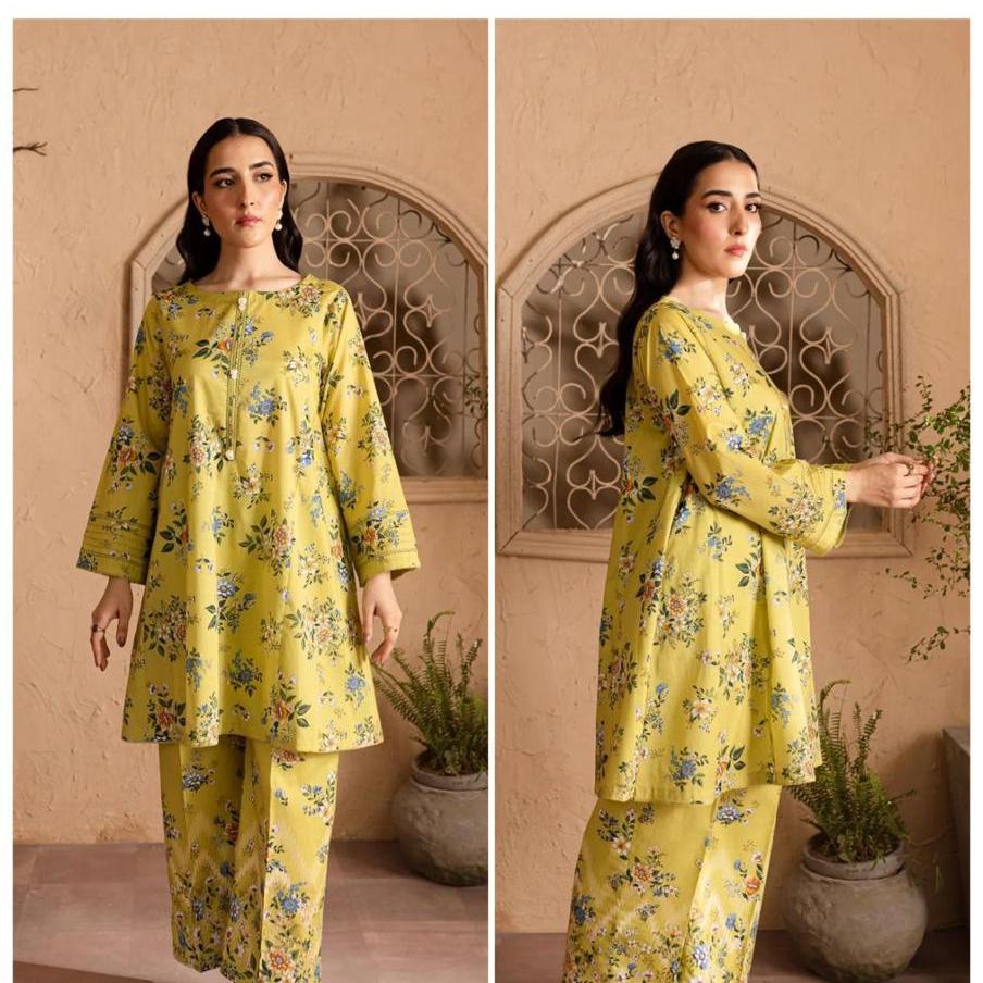 Lulusar 2-Piece Premium Digital Silk Top and Trouser